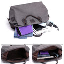 KVKY Canvas Travel Bag Outdoor Men Casual Fashion Handbag Large Capacity Multifunctional Bag