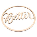 2Pcs Wedding Chair Signs Decorative Wooden Pendants Groom Bride Party Decorations