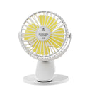 360 Degree Rotating Mini Portable Small Fan Desktop USB Charging Small Clip Fan