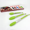 Silicone Barbecue Clip Kitchen Food Salad Grill Serving No-stick BBQ Tong