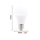 E27 12W SMD2835 No Flicker LED Globe Spotlight Bulb for Indoor Bedroom Kitchen Table Lamp AC220-240V