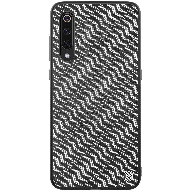 NILLKIN Reflective Slight Woven Polyester Mesh Anti-scratch Protective Case for Xiaomi Mi9 / Mi9 Transparent Edition