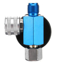 1/4 Inch 150PSI Mini Air Auto Pressure Regulator Valve Tool Tail Pressure Gauge Sprayer