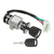 GY6 50cc Ignition Switch Key Lock Gas Tank Cap Set For Jonway Taotao Roketa