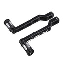 Motorcycle Edge Cut Heel/Toe Shift Lever with Shifter Peg For Harley Touring Softail