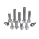Suleve M6SH2 88Pcs M6 Hex Socket Cap Head Screw Bolts Assortment Set 304 Stainless Steel