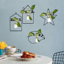 Wall Hanging Green Plant Flower Vase Planter Box Pot Flower Holder Home Decor