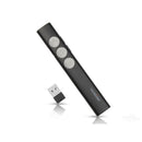 Vesine V9 Rechargeable Wireless Presenter Red Laser Flip Pen PPT Laser Page Pen Clicker Presentation Pen USB Remote Control Touch-Keys