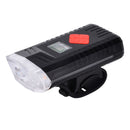 XANES XL43 650LM T6 Power Display Intelligent Bike Front Light 6 Modes USB Rechargeable IPX3 Waterproof Bicycle Lamp