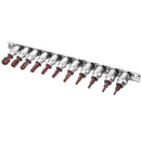 11pcs 6 Point Torx Star Screwdriver Bit Set Tamper Proof Bit Driver Socket Set 1/4 3/8 Rail