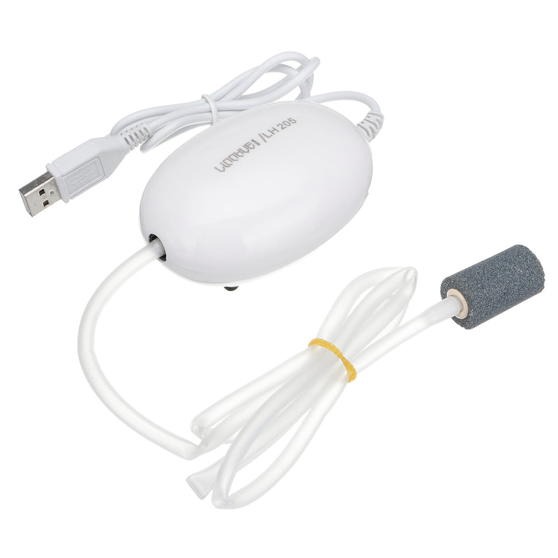 Power Fish Aquarium Tank Air Pump Single/Double Hole with USB Cord