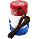 12V 500GPH Submersible Pump Yacht Drainage Fishing Boat Water Bilge Marine Pump