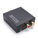 Digital Optical Coax Coaxial Toslink to Analog RCA L/R Converter Stereo Audio Adapter USB Power Cable for Xbox PS3 PS4
