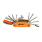 19 In 1 Bicycle Repair Tool Hexagon Screwdriver Wrench Set With Open Ended Spanner Spoke Wrench