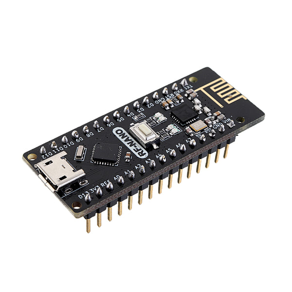 3pcs RF Nano V3.0 USB Module ATmega328P QFN32 5V 16M CH340 Integrate NRF24l01+2.4G Wireless Imme For