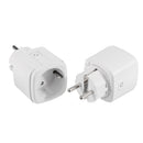 2pcs 15A EU DoHome HomeKit WiFi Smart Plug Home Power Switch Socket Outle 2.4GHzNet Works with Alexa/Google Assistant Timer No Hub Required