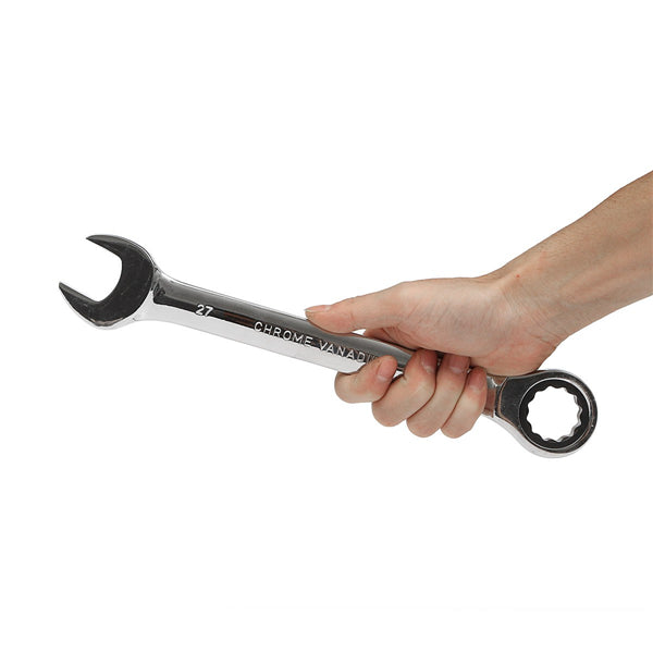 Raitool HT01 Chrome Vanadium Steel Metric Ratchet Spanner Gear Wrench Fixed Head 6-32mm
