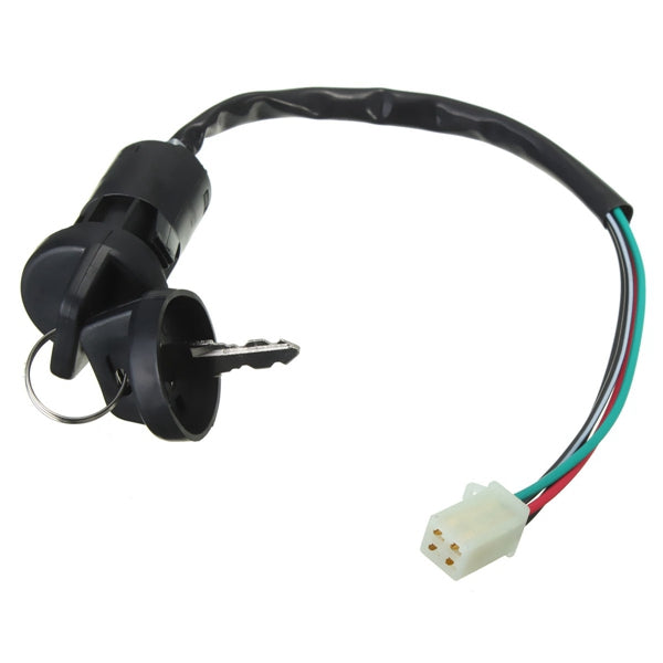 4 Wires 2 Ignition Keys Switch 50 70 90 110 125cc Fit Chinese ATV Go Kart