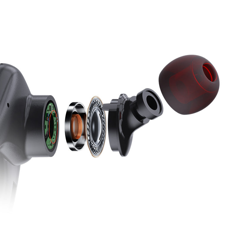 J11 Wireless bluetooth Earphone Neckband Earhooks Sports Bass Stereo Headphones with Mic