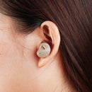 1/2Pcs Portable Digital Hearing Aid Enhancer Mini In-Ear Sound Voice Amplifier