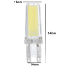 AC220-240V 4W Pure White Warm White G9 0930 COB LED Light Bulb for Indoor Home Decor