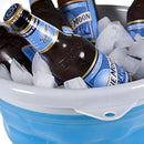 IPRee 5L Folding Water Bucket Silicone Ice Beer Wine Bottle Barrel Pail Container