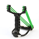 IPRee Outdoor Tactical Metal Slingshot Rubber Band Catapult Camping Game Sling Shot Kit
