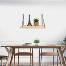 Wall Shelf Wood Iron Hanging Holder Storage Wall Mount Rack Home Display Decorations