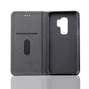 Flip Bracket Card Slot PU Leather Protective Case for Samsung Galaxy S9 Plus