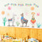 Miico FX64038 Cartoon Stickers Wall Sticker Festive And Party Decoration Stickers DIY Sticker