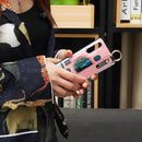 Bakeey Blue Ray Wrist Strap Shockproof Soft Silicone Protective Case for Xiaomi Mi9 / Mi9 Transparent Edition