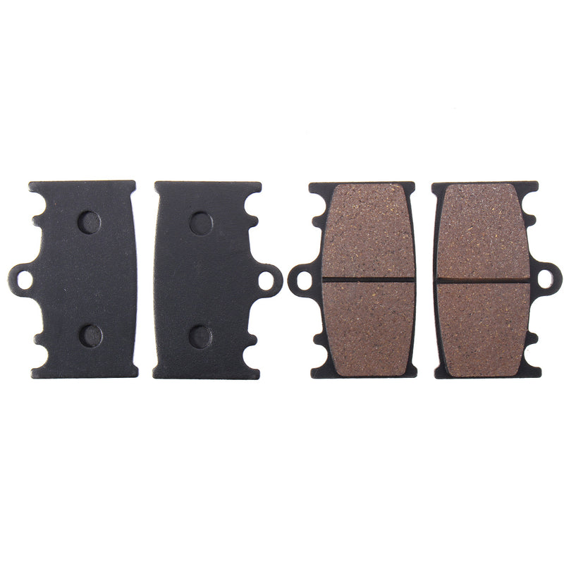 4pcs Front Organic Ceramic Brake Pads For Suzuki GSX-R600 GSXR600 1997-2003