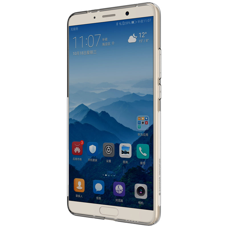 NILLKIN Ultra Thin Transparent Clear Soft TPU Protective Phone Case For HUAWEI Mate 10