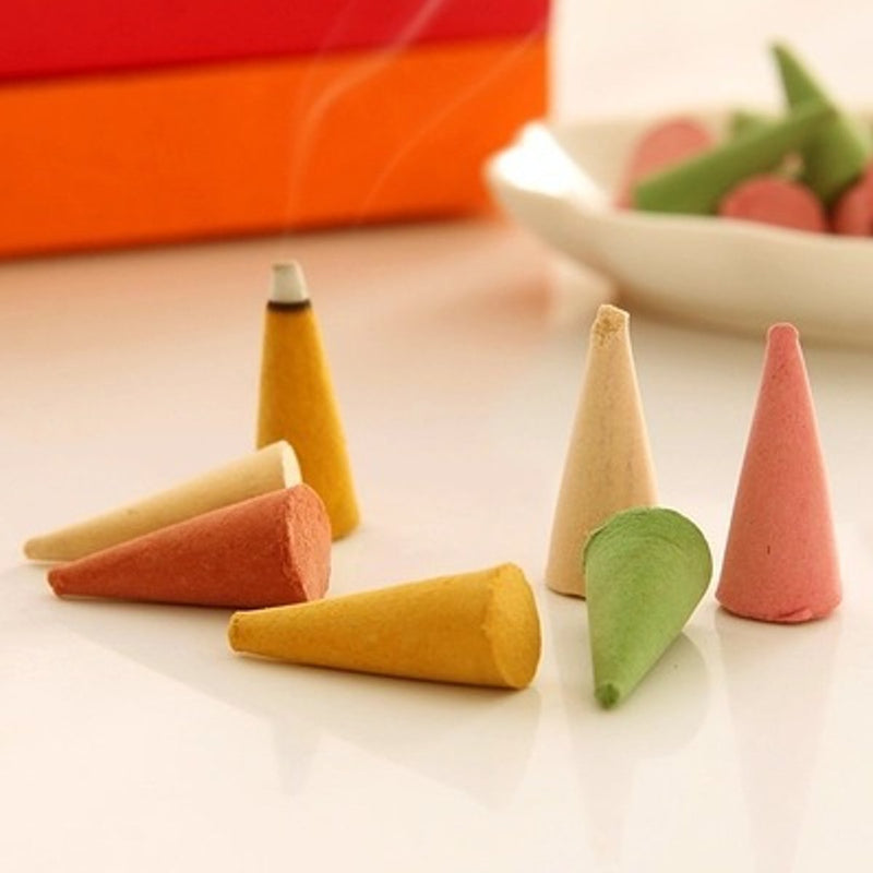 Natural Incense Cones Lines Set Home Buddhism Sleeping Aromatherapy Box-packed Home Decorations