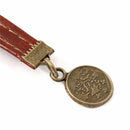 Vintage Retro Luxury Roll Leather Make Up Cosmetic Pen Pencil Case Pouch Purse Bag for School