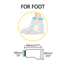 Cast Bandage Waterproof Protector Cover Bath Shower Adult Short Leg Reusable for Arm Leg Claf Ankle