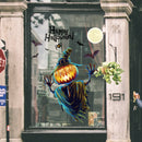 Miico XL626 Cartoon Sticker Halloween Sticker Pumpkin Wall Sticker Room Decoration