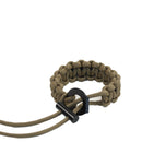 IPRee Outdoor EDC Survival Bracelet Paracord Flintstone Emergency Safety Tool Kits