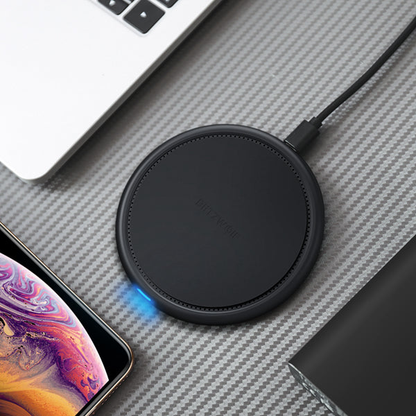 BlitzWolf BW-FWC5 10W 7.5W 5W Fast Wireless Charger Charging Pad For iPhone XS MAX XR S9 Note 9