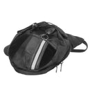 Men Riding Leg Bag Motorcycle Sports Hip Drop Multi-functiona Travel Waist Pack Belt Pouch Wallet Black