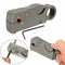 2Pcs RG6/59 Double Blades Fully Adjustable Wire Stripper Cutter Cable Stripping Tool