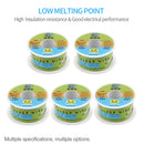 WNB 90g 63/37 Rosin Core Tin Lead 183 Melt Silver Solder Wire Welding Flux 2.0% Iron Cable Reel 0.3mm 0.4mm 0.5mm 0.6mm 0.8mm