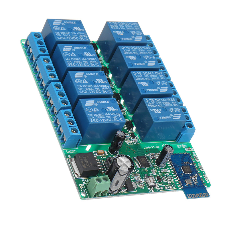 DC 12V 8 Channel Relay Module bluetooth Wireless Control Switch