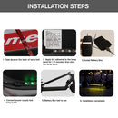 1M RGB LED Strip Light Bar Lamp for Xiaomi M365 / M365 Pro Electric Scooter