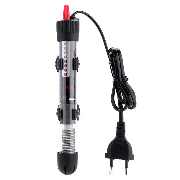 25/50/100/200W Aquarium Heater Submersible Fish Tank Water Heater Thermometer