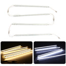 4 X 50CM 5630SMD Waterproof 36 LED Rigid Strip Light Cabinet Lamp + Remote Control DC12V