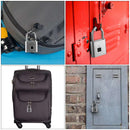 Security keyless USB Rechargeable Door Lock Fingerprint Smart Padlock Quick Unlock Zinc Alloy Metal Self Developing Chip