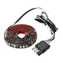60inch 256LED Car Tailgate Strip Light Bar Red Brake Stop Turn Signal Lamp for Pickup Trailer