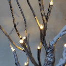 60cm LED Snow Tree Lamp Night Light Christmas Decor for Home Lighting Festival Holiday