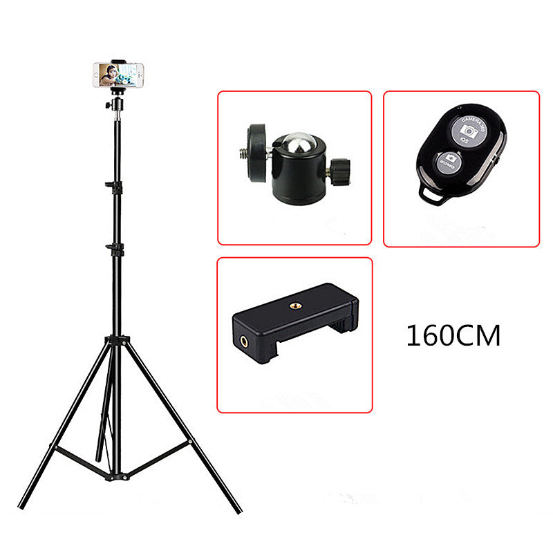 Bakeey Live Tripod Bracket Holder With bluetooth Remote Control Phone Clip for Sport Camera